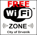 Free Wifi in Drvenik